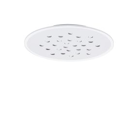 Nova Luce Astro - Deckenleuchte mit Fernbedienung - Ø 60,3 x 5 cm - 40W dimmbar LED inkl. - Sand Weiß