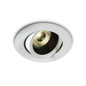 ONE Light Dark Light IP - Einbaustrahler - Ø 90 mm, Ø 80 mm Einbaumaß - 13W dimmbare LED inkl. - IP54 - weiß