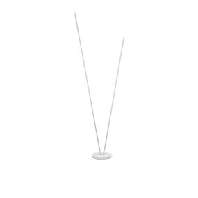Nova Luce Intec - Stehleuchte - Ø 26 x 184 cm - 33W dimmbar LED inkl. - sand weiß