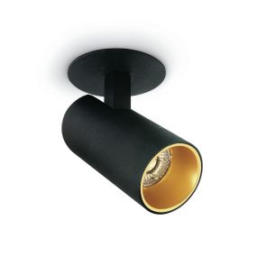 ONE Light COB Cylinders - Aufbaustrahler 1L - Ø 6 x 9 cm - 6,5W dimmbare LED inkl - schwarz