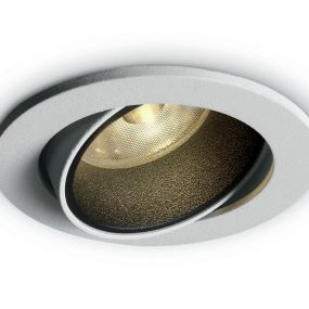 ONE Light Interchangable Rings - Einbaustrahler - Ø 85 mm, Ø 76 mm Einbaugröße - 7W dimmbare LED inkl. - weiß