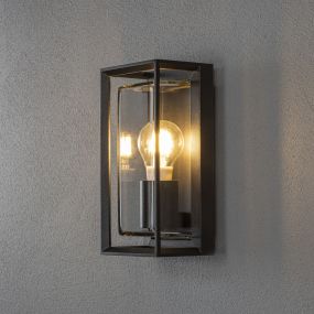 Konstsmide Brindisi - außenwandleuchte - 13 x 12 x 26 cm - IP54 - schwarz