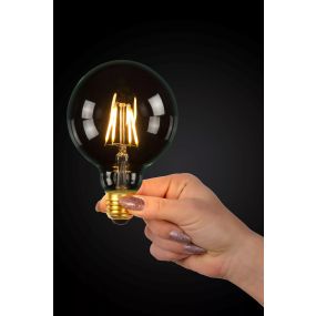 Lucide LED Klasse B Glühlampe - Ø 12,5 x 17,5 cm - E27 - 7W dimmbar - 2700K - transparent