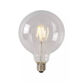 Lucide LED Klasse B Glühlampe - Ø 9,5 x 13,8 cm - E27 - 7W dimmbar - 2700K - transparent