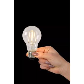 Lucide LED Klasse B Glühlampe - Ø 6 x 10,5 cm - E27 - 7W dimmbar - 2700K - transparent
