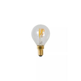 Lucide LED Glühbirne - Ø 4,5 x 7,7 cm - E14 - 3W dimmbar - 2700K - transparent