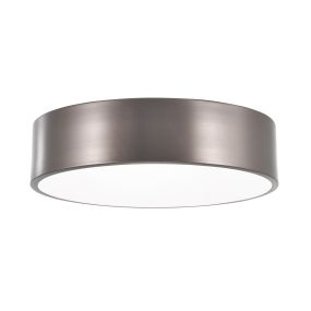 Nova Luce Finezza - Deckenleuchte - Ø 45 x 11 cm - dunkelgrau