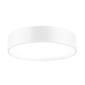 Nova Luce Finezza - Deckenleuchte - Ø 45 x 11 cm - weiß