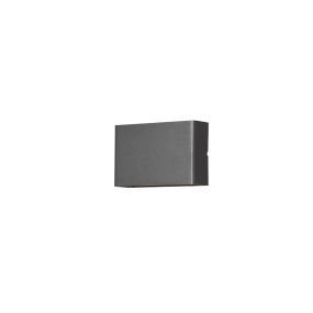 Konstsmide Chieri - außenwandleuchte - 17 x 6 x 11 cm - 2x4W HP LED inkl. - IP54 - anthrazit