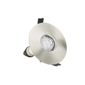 Integral LED Vienna - Einbaustrahler - Ø 110 mm, Ø 70-100 mm Einbaumaß - IP65 - Nickel satiniert