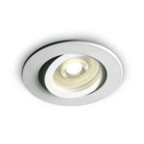 ONE Light Round Clip In Range - Einbaustrahler - Ø 84 mm, Ø 72 mm Einbaumaß - weiß