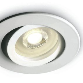 ONE Light Round Clip In Range - Einbaustrahler - Ø 84 mm, Ø 72 mm Einbaumaß - weiß