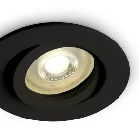ONE Light Round Clip In Range - Einbaustrahler - Ø 84 mm, Ø 72 mm Einbaumaß - schwarz