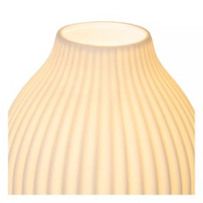 Lucide Momoro - Tischleuchte - 17,8 x 40,2 cm - weiß
