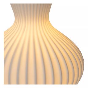 Lucide Momoro - Tischleuchte - 19,7 x 29,4 cm - weiß