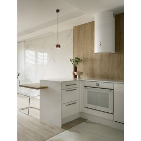 Nova Luce Conga - Hängelampe - Ø 9,6 x 140 cm - 13W LED inkl. - Kaffeebraun