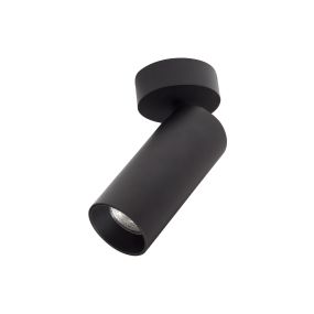 Nova Luce Dexter - Aufbaustrahler - Ø 6,2 x 15 cm - schwarz