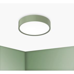 Century Italia Blanca Luxe - Deckenleuchte - Ø 30 x 7 cm - 17W LED inkl. - grün