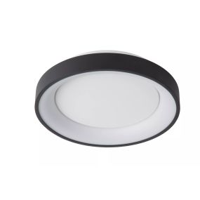 Lucide Vidal - Deckenleuchte - Ø 28 x 6 cm - 21W LED inkl - schwarz