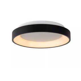 Lucide Vidal - Deckenleuchte - Ø 28 x 6 cm - 21W LED inkl - schwarz