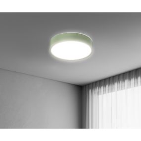 Century Italia Blanca Luxe - Deckenleuchte - Ø 30 x 7 cm - 17W LED inkl. - grün