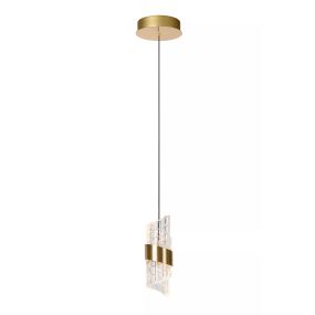 Lucide Kligande - Hängeleuchte - Ø 13 x 150 cm - 9W LED inkl - gold