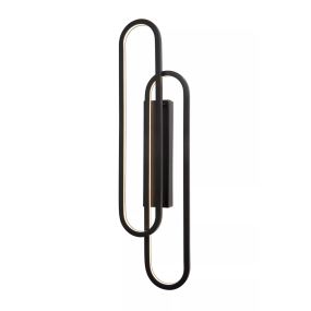 Lucide Thelma - Wandleuchte - 16,5 x 8,7 x 75 cm - 33W dimmbare LED inkl - schwarz