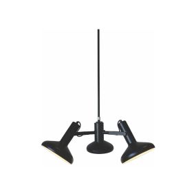 Artdelight Vectro - Pendelleuchte - Ø 55 x 173 cm - schwarz