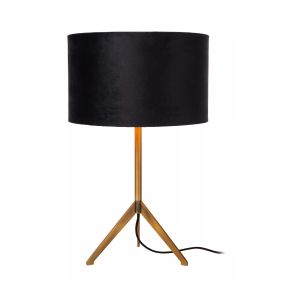 Lucide Tondo - Tischleuchte - Ø 30 x 48 cm - schwarz und gold
