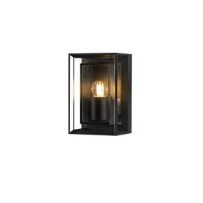 Konstsmide Brindisi Mini - außenwandleuchte - 13 x 11 x 20 cm - IP54 - schwarz