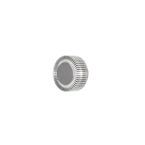 Konstsmide Monza - außenwandleuchte - Ø 15 x 10,5 cm - 5W LED inklusive - IP54 - eloxiertes silber