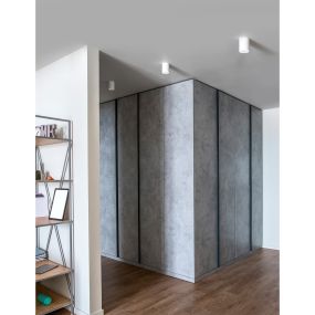 Nova Luce Gozzano - Aufbaustrahler - Ø 9,6 x 12,5 cm - weiß