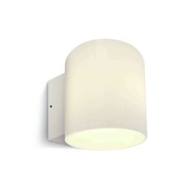 ONE Light Außenwandleuchten - Außenwandleuchten - 17 x 14 x 15 cm - 10W LED inkl. - IP65 - weiß