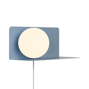 Nordlux Lilibeth - Wandleuchte - Ø 15 x 16 x 35 cm - blau