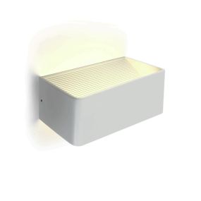 ONE Light Backlight Wall Range - Wandleuchte - 20 x 10 x 8 cm - 6W LED inkl. - weiß