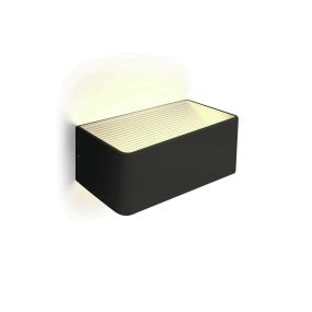 ONE Light Backlight Wall Range - Wandleuchte - 20 x 10 x 8 cm - 6W LED inkl. - schwarz