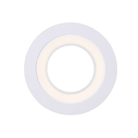 Nordlux Clyde 8 - Einbauspot - Ø 82 mm, Ø 65 mm Einbaugröße - 3 Stufen Moodmaker-Funktion - 5,5W LED inkl. - 4000K - weiß