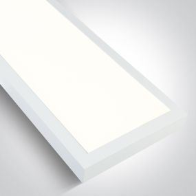 ONE Light UGR19 Backlit - Deckenleuchte - 150 x 15 x 4,2 cm - 40W LED inkl - weiß