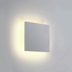 ONE Light Backlight Range - Außen-Decken-/Wandleuchte - 15 x 6 x 15 cm - 7W LED inkl. - IP54 - weiß