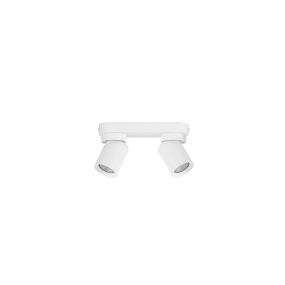 Nova Luce Amecy - Aufbaustrahler 2L - 22 x 12,5 x 6,5 cm - Sand Weiß
