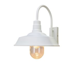 Konstsmide Trapani - außenwandleuchte - Ø42,5 x 34 cm - IP44 - weiß