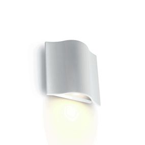 ONE Light Roof Tile - Außenwandleuchte - 12 x 5 x 12 cm - 6W LED inkl - IP54 - weiß