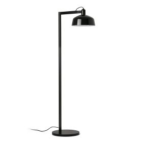 Faro Tatawin - Stehleuchte - 30 x 47,4 x 148 cm - schwarz satiniert und schwarz glänzend