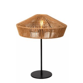 Lucide Yunkai - Tischleuchte - Ø 40 x 50 cm - Holz