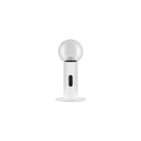 Nova Luce Chronos - Tischleuchte - Ø 15 x 30 cm - 11W dimmbar LED inkl. - weiß
