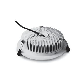 ONE Light Bathroom Downlights - Einbaustrahler - Ø 228 mm, Ø 210 mm Einbaumaß - 25W LED inkl. - IP54 - weiß - weiße Lichtfarbe