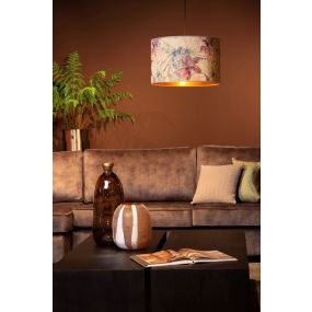 Lucide Tanselle - Hängeleuchte - Ø 45 x 152 cm - mehrfarbig