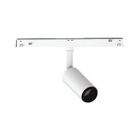 VK Lighting Eiva - magnetisches Schienensystem - Schienenstrahler mit Zoom - Ø 3,6 x 8,5 cm - 7W LED inkl. - DALI dimmbar - weiß