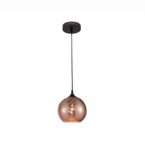 Nova Luce Blaze - Pendelleuchte - Ø 18 x 130 cm - Kupfer
