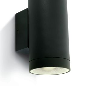 ONE Light PAR30 Outdoor - Außenwandleuchte - 10,8 x 25 cm - IP65 - schwarz